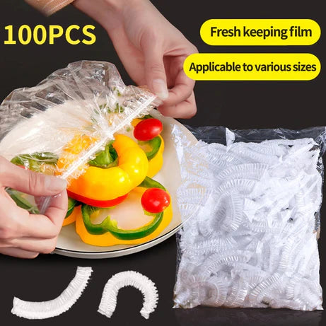 100pcs Disposable Food Cover