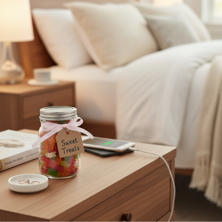 Bavaria’s Elegant Glass Jars (Pack of 3) by Ziba