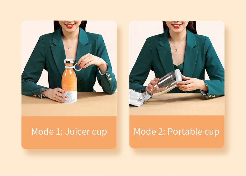 Make Milkshakes like a Boss with Portable Electric Juicer Blender.