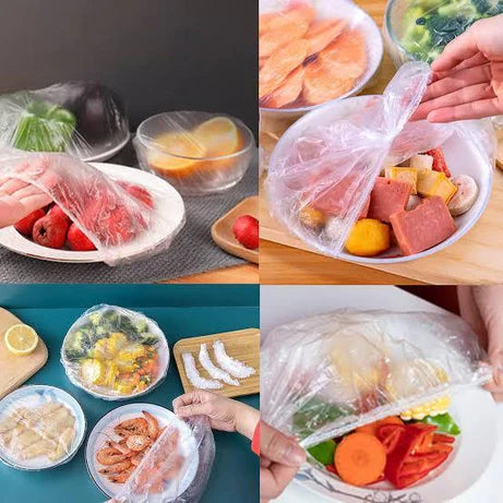 100pcs Disposable Food Cover