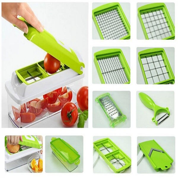 10 in 1 Nicer Dicer Plus Vegetable Cutter