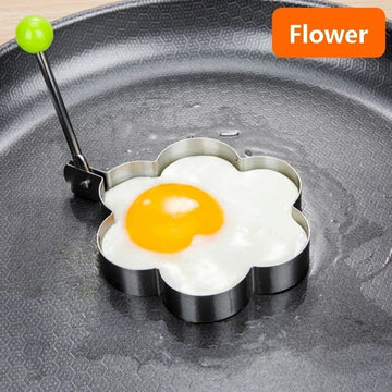 12 Pcs Stainless Steel Fried Egg Molds