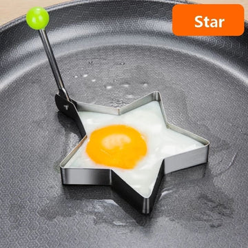 12 Pcs Stainless Steel Fried Egg Molds