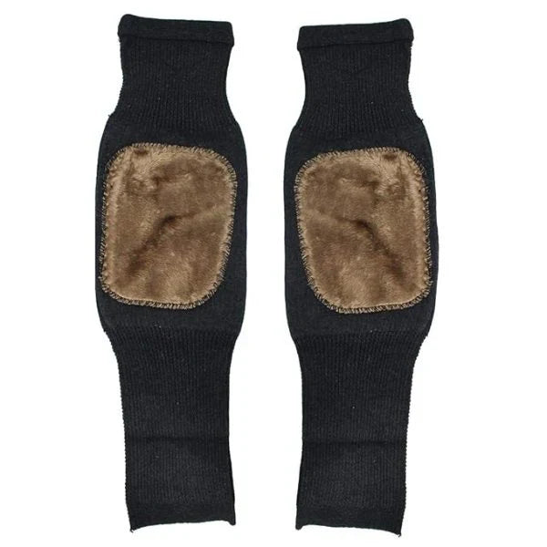 2 Pcs Adjustable Cashmere wool Knee Warmers -30°